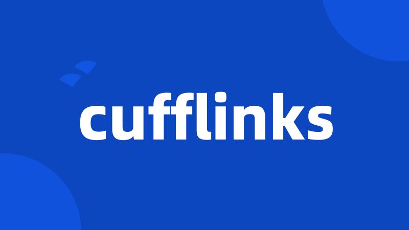 cufflinks