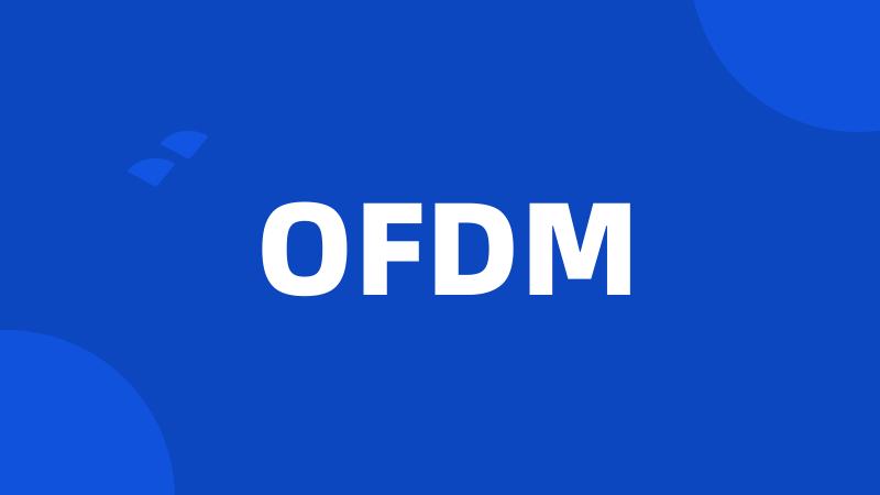 OFDM