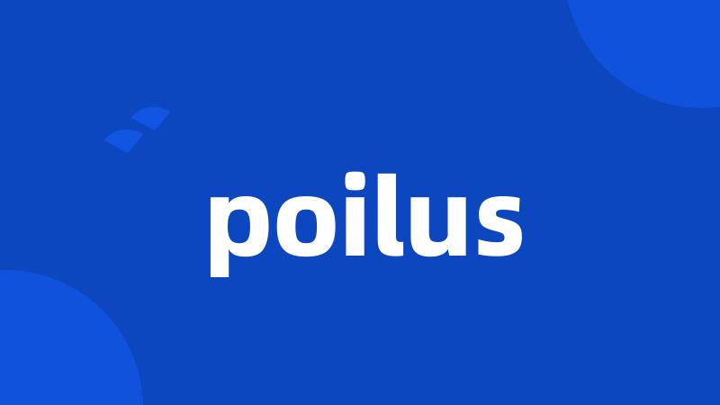 poilus