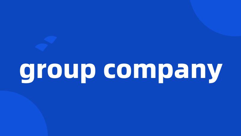 group company