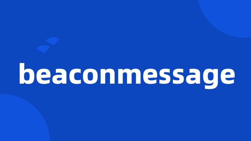 beaconmessage