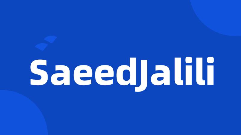 SaeedJalili