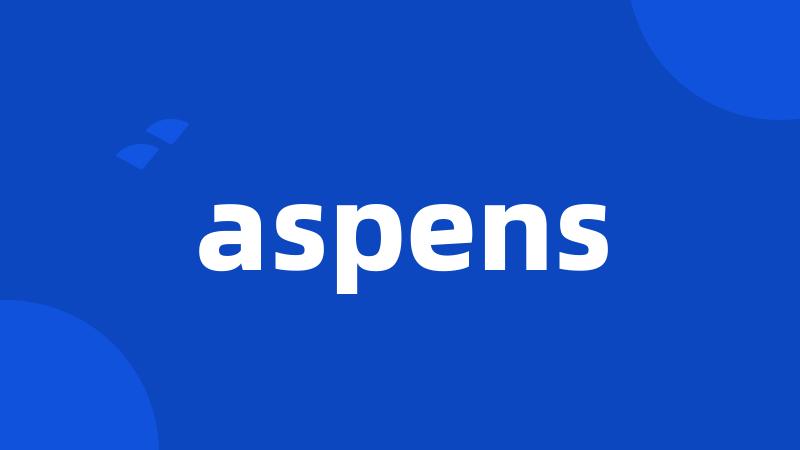 aspens