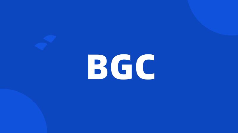 BGC