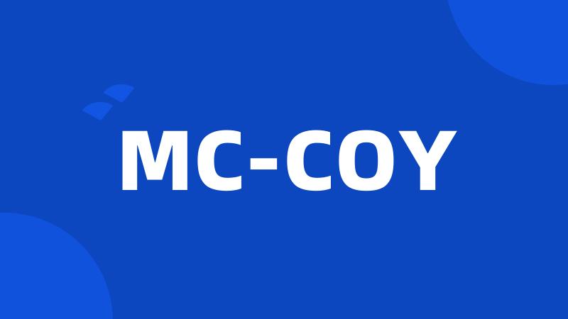 MC-COY