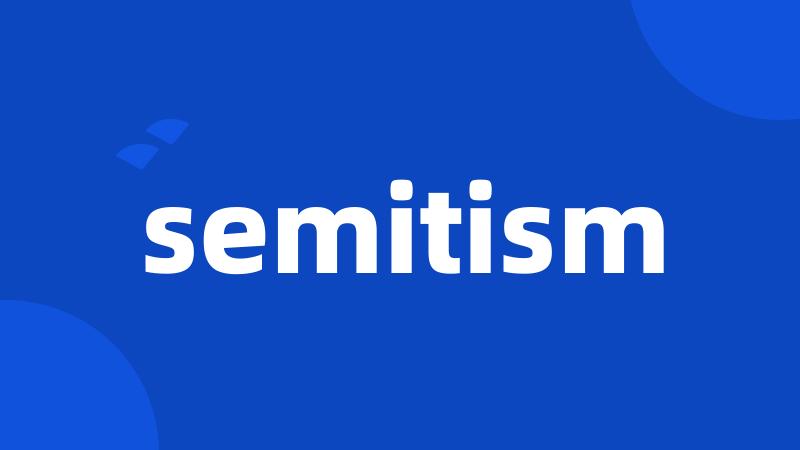 semitism