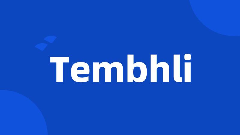 Tembhli
