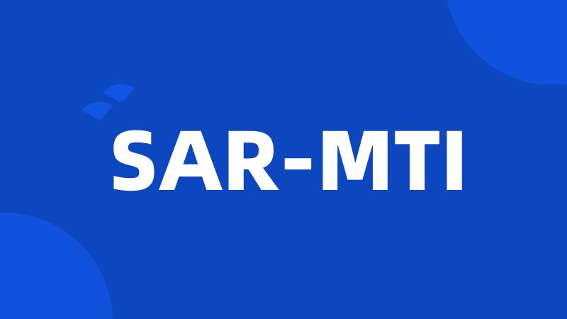 SAR-MTI