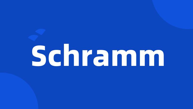 Schramm