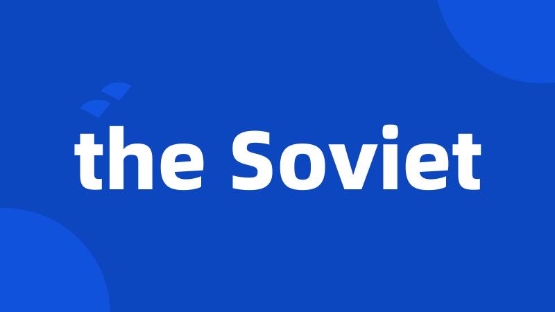 the Soviet
