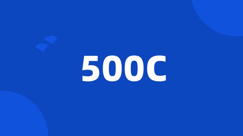 500C