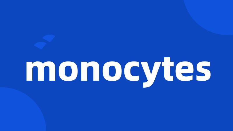 monocytes