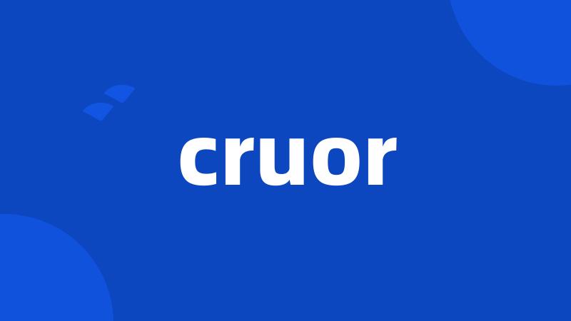 cruor