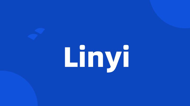 Linyi