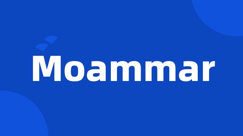 Moammar