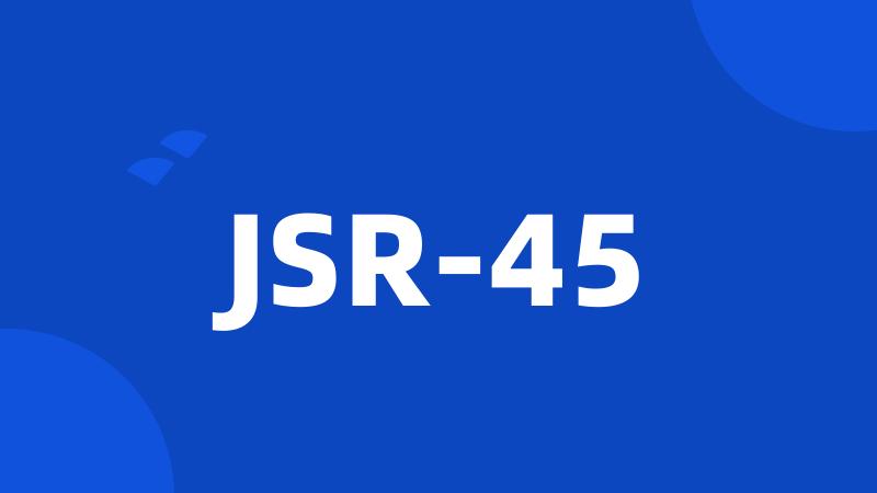 JSR-45