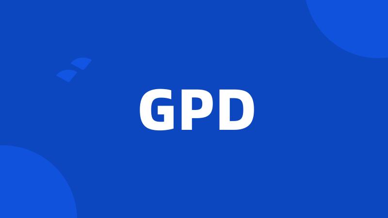 GPD