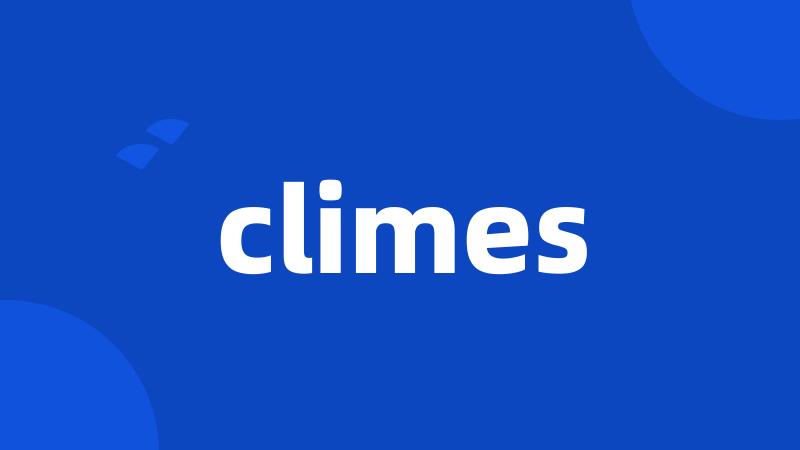 climes