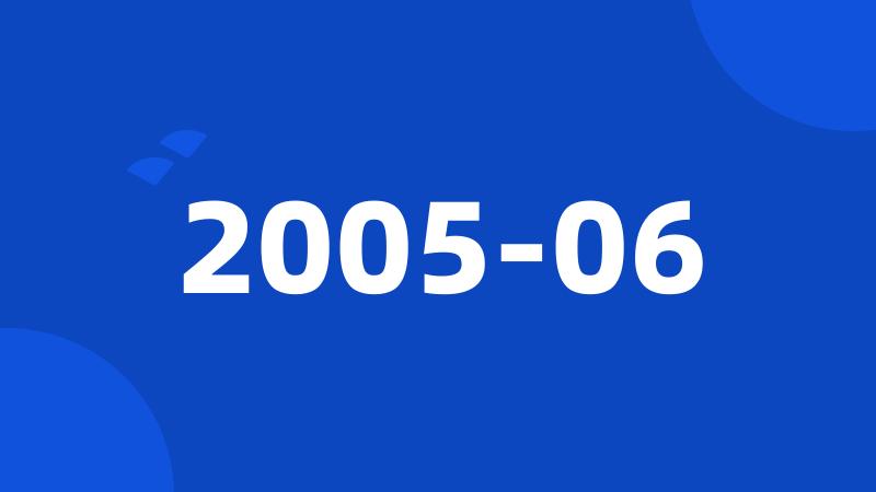 2005-06