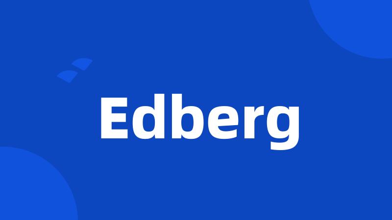Edberg