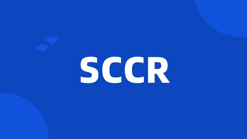 SCCR