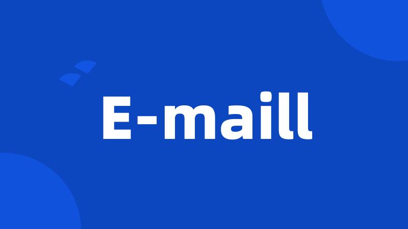 E-maill