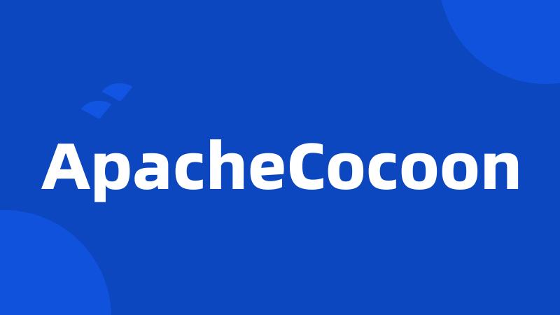 ApacheCocoon