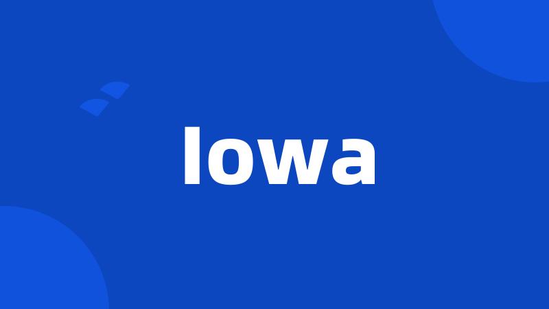 Iowa