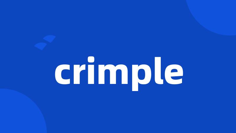 crimple
