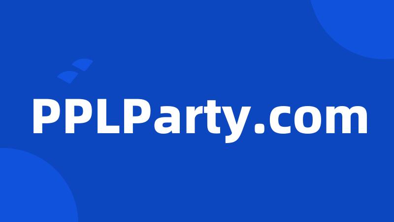 PPLParty.com