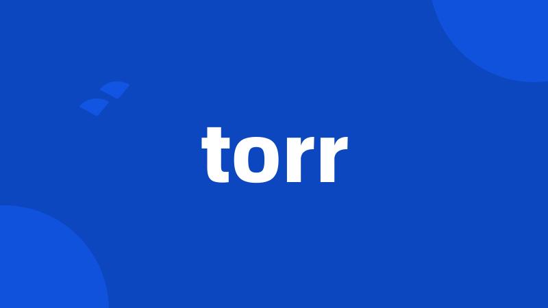 torr