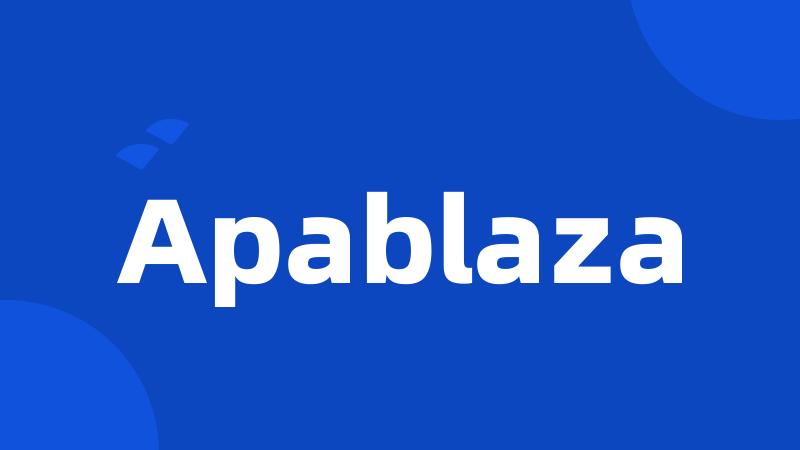 Apablaza