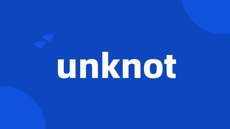 unknot