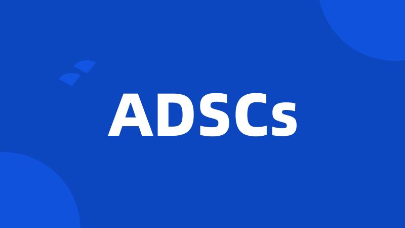 ADSCs