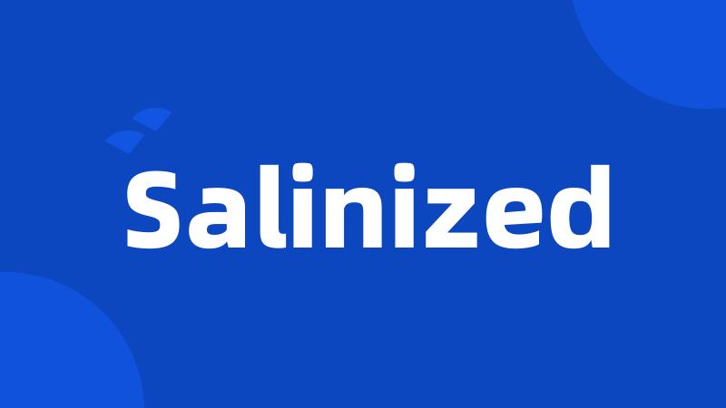 Salinized