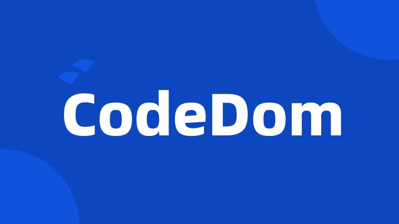 CodeDom