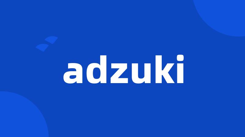 adzuki