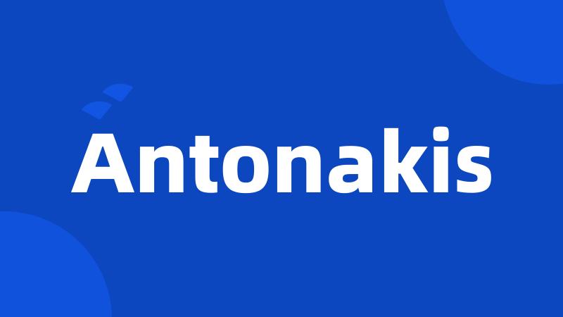 Antonakis