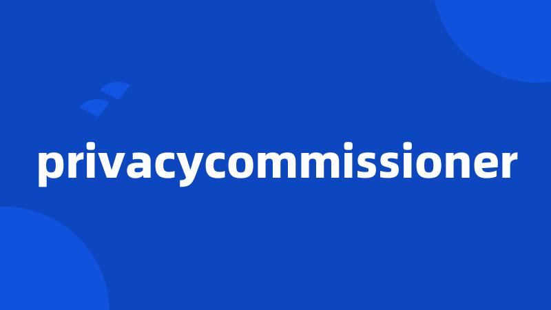 privacycommissioner