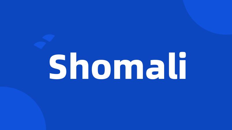 Shomali