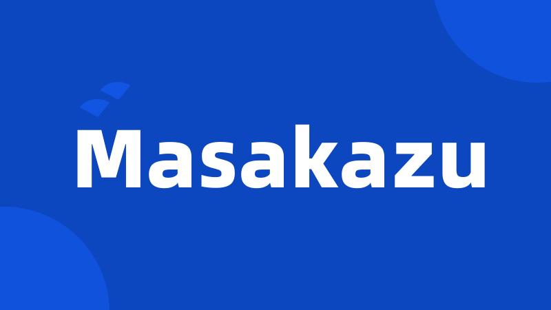 Masakazu