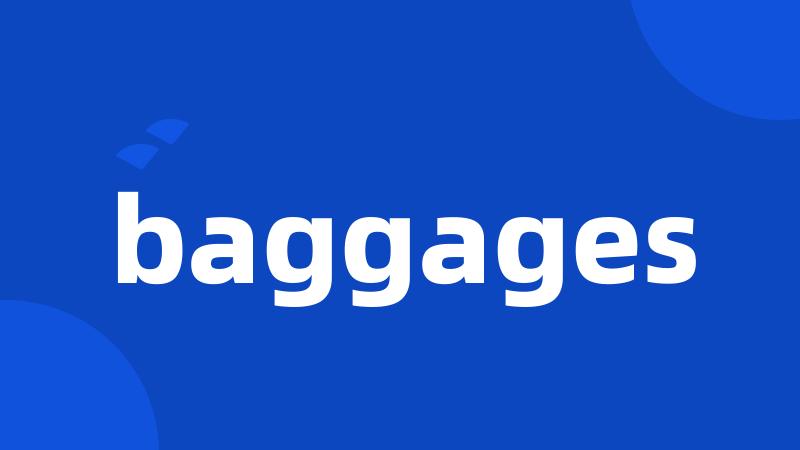 baggages