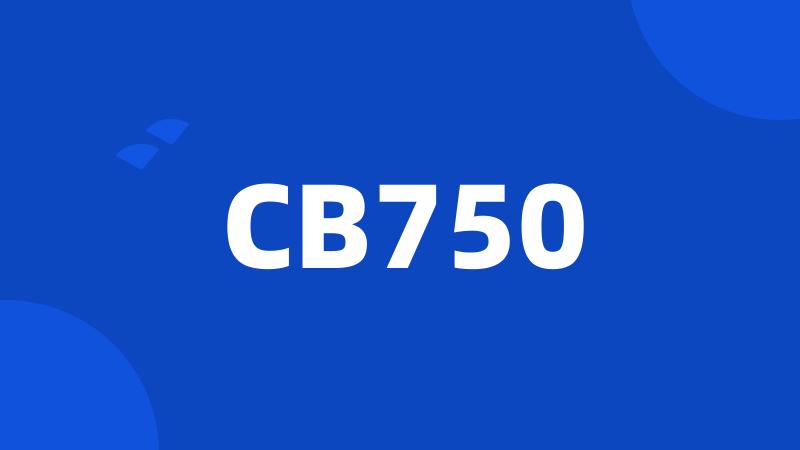 CB750