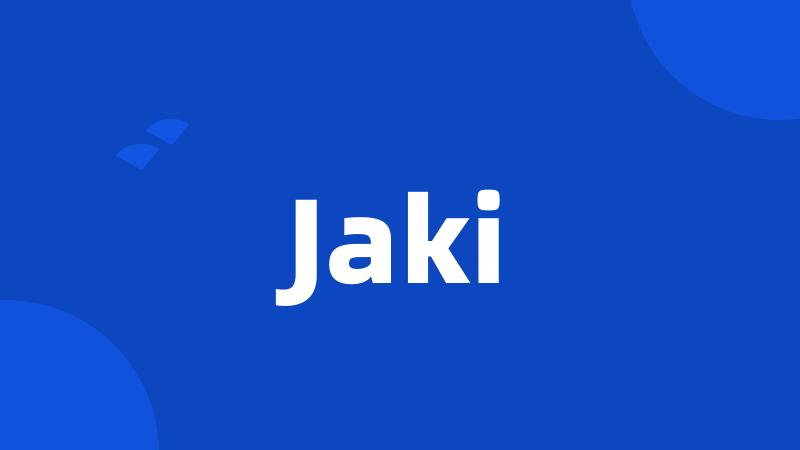 Jaki