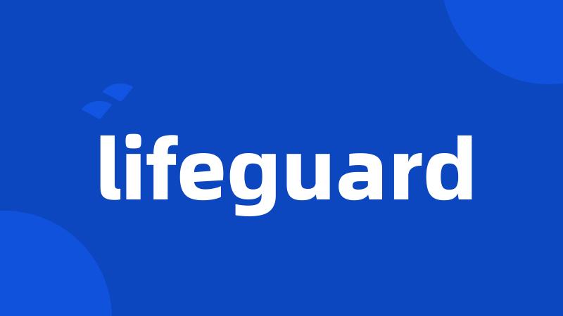 lifeguard