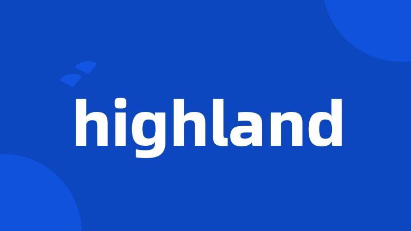highland
