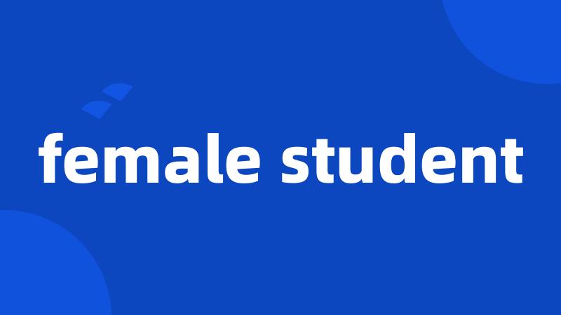 female student