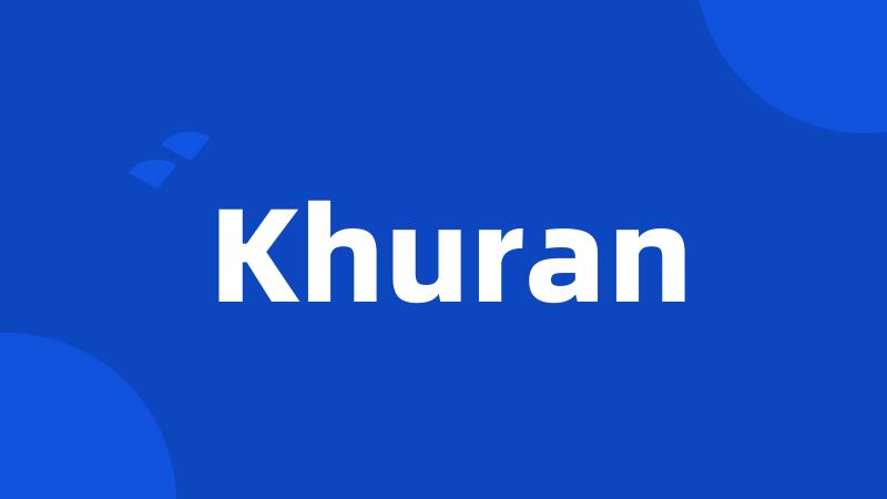 Khuran