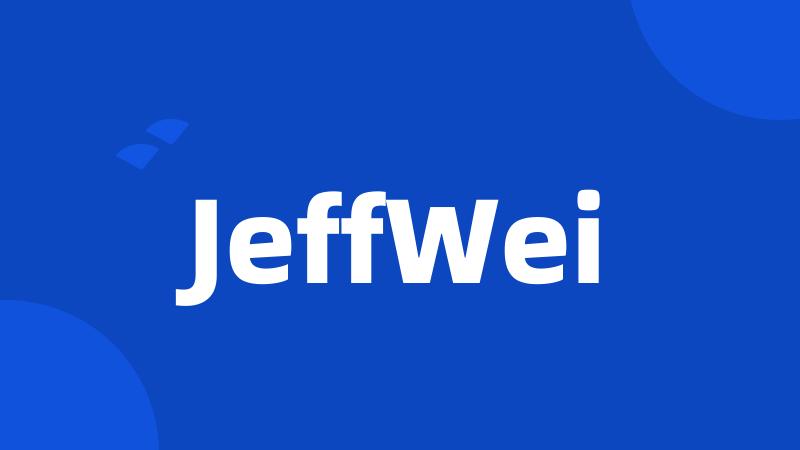 JeffWei