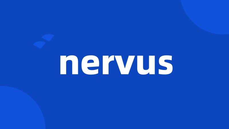 nervus